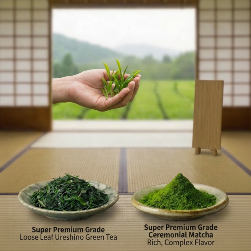 2. Super Premium Ureshino Green Tea Powder