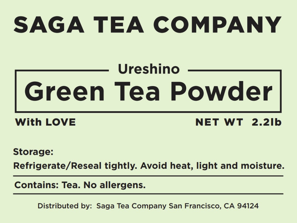 4. Ureshino Green Tea Powder