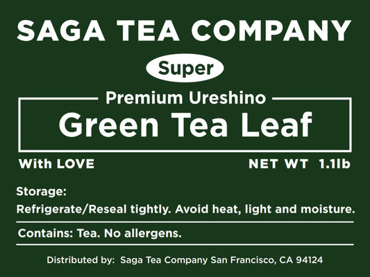6. Super Premium Ureshino Green Tea Leaf
